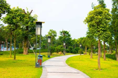 Chinese garden landscape の写真素材