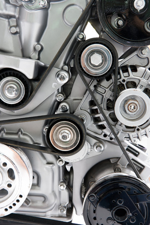 Car engine partの写真素材