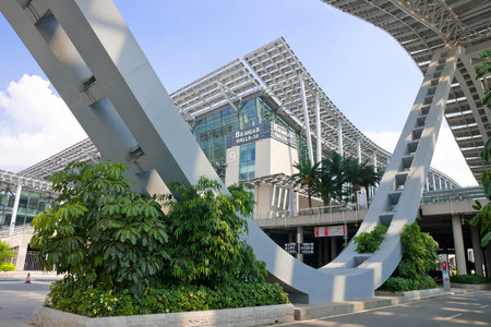 China import and export fair complex in Guangzhou.China