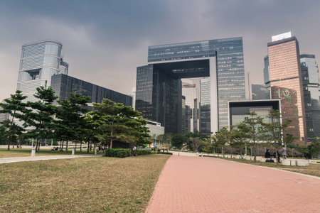 Cityscape of Hong Kong,China
