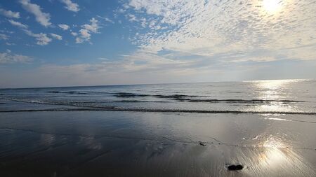 seawater beachの写真素材