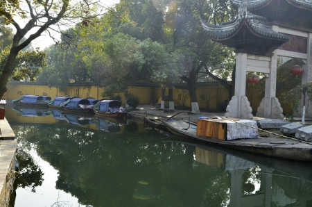 Ancient towns of chinaï¼zhouzhuangのeditorial素材