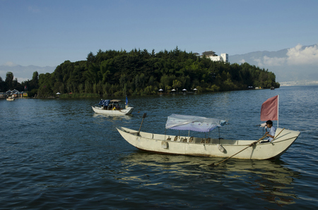 Shuanglang,  in Yunnan Provinceのeditorial素材