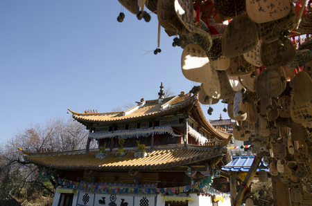 Lugu Lake works better than Templeのeditorial素材