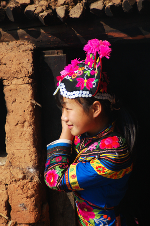 China Yunnan Yi raceのeditorial素材