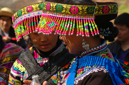 China Yunnan Yi raceのeditorial素材