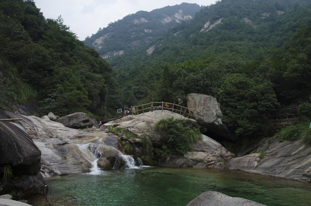 Fenghuangyuan at Mount Huangshanのeditorial素材