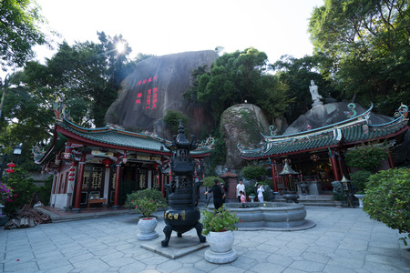 Gulangyu Islet, Xiamen, Fujian, Chinaのeditorial素材