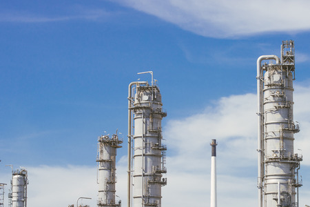 Industrial zone,The equipment of oil refining,Close-up of industrial pipelines of an oil-refinery plant,Detail of oil pipeline with valves in large oil refinery.の写真素材