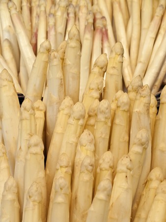 asparagus at a street saleの写真素材