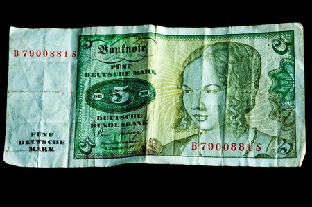 5 Deutsche Mark の写真素材