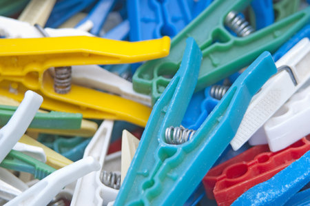 clothespinの写真素材