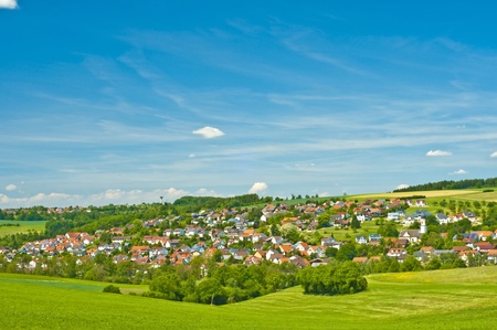 village countrysideの写真素材