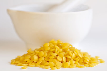 bees wax の写真素材