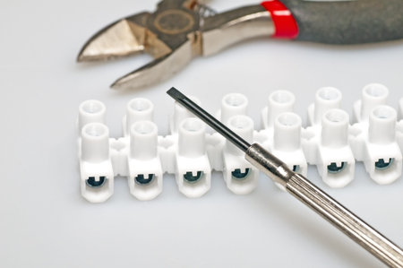 tools for electric installationの写真素材