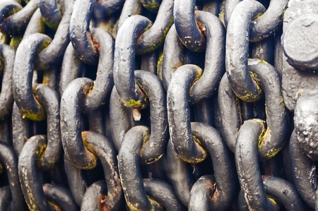 anchor chainの写真素材