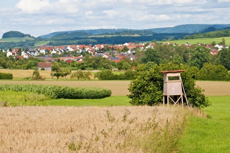 hunting standの写真素材