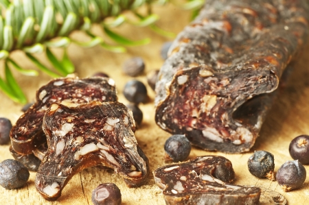 salami of deerの写真素材