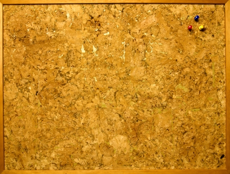 Pin-board of corkの写真素材