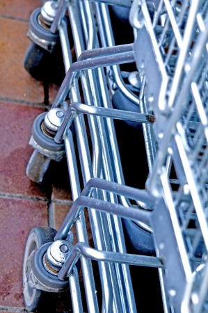 shopping cartの写真素材