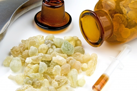 Olibanum, Boswellia serrataの写真素材