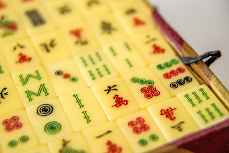 Mahjongの写真素材