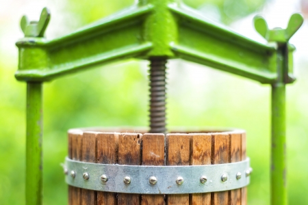 old fruit pressの写真素材