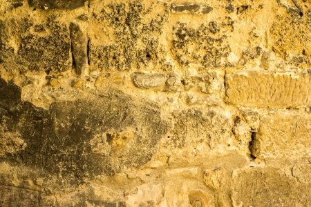 old, medieval wallの写真素材