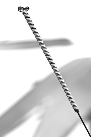 acupuncture needleの写真素材