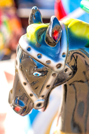 horse of a carouselの写真素材