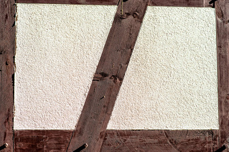 Planks of a frame house