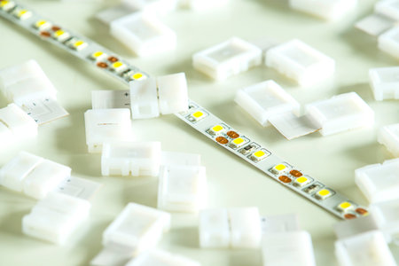 LED light stripeの写真素材