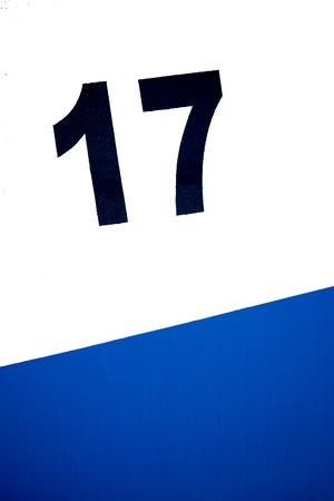 ship number 17の写真素材