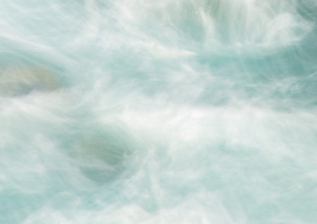 background of foam of surfの写真素材