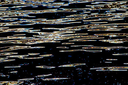 Water of the sea with sun reflectionsの写真素材