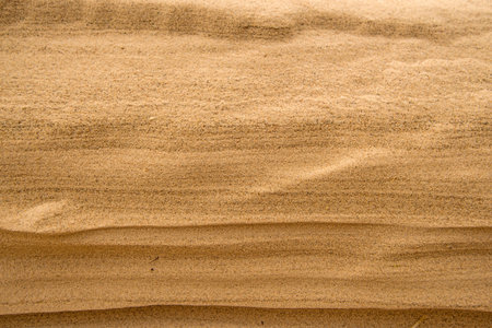 Sand of a beach with patterns