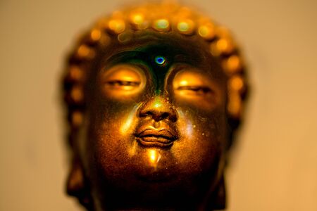 Buddha in deep meditationの写真素材