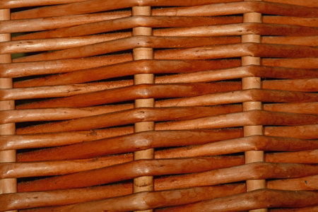 basket weave, closeup of the patternの写真素材