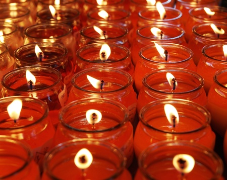 CANDLE OF HOPE の写真素材