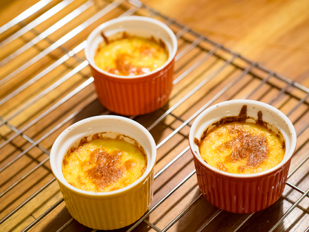 Rice pudding with cheeseの写真素材