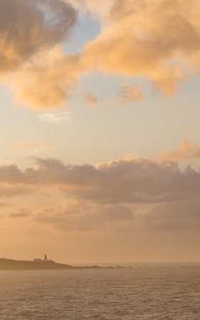 Lightouse at sunset in Taiwan