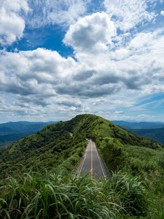 landscape of township in New Taipei City,Taiwanの写真素材