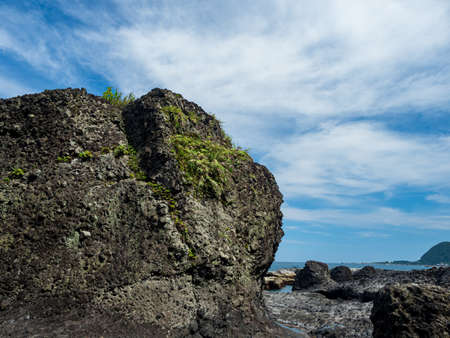 Shihmen recreation area landscape in Hualien, Taiwanの写真素材