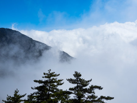 Landscape of Southern Cross-Island Highway in Taitung, Taiwan.の写真素材