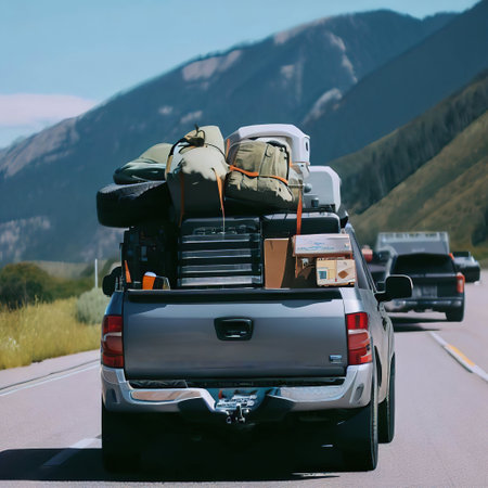 traveling the highways and byways with Generative AI.の素材