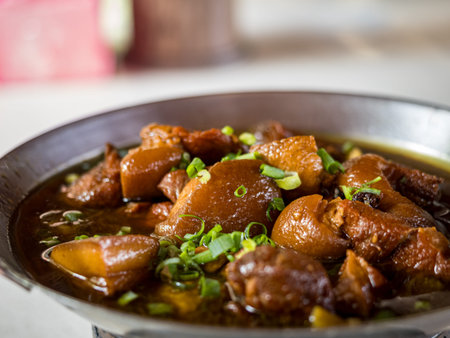 Pork Steamed with Pickled Mustard Cabbage