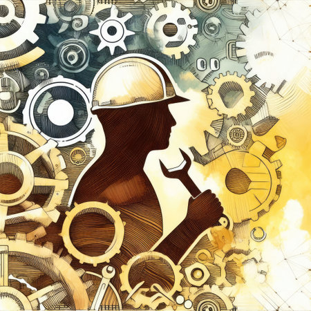 Labor Day background with Genereative AI.の素材
