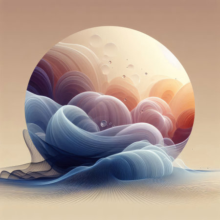 Cosmic Effervescence: A Symphony of Bubbles and Swirls with Generative AI.の素材