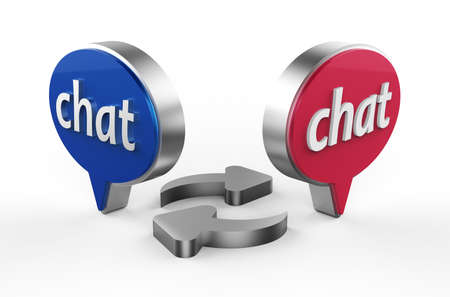 Chat 3Dの写真素材