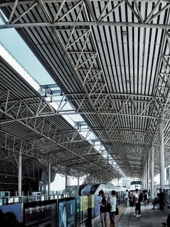railway platform